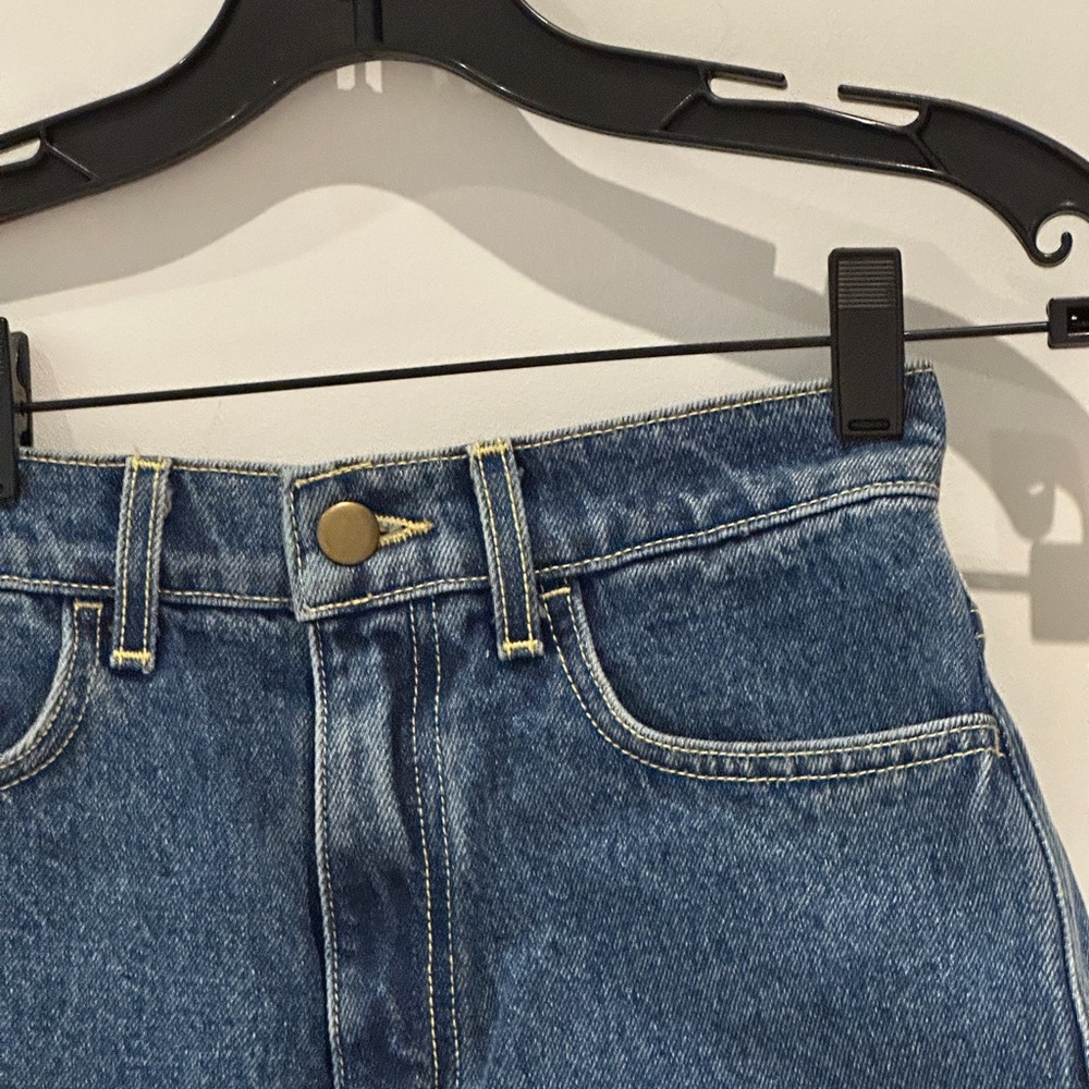 American Apparel Classic Blue Jean Shorts - Picture 2 of 5